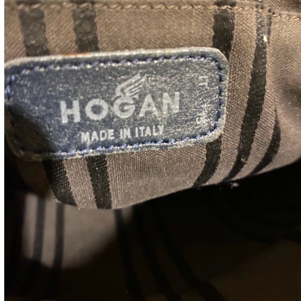 Hogan vintage navy blue Leather Crossbody Bag - Picture 9 of 11